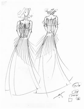 Wedding Dress By William Shepherd Designs